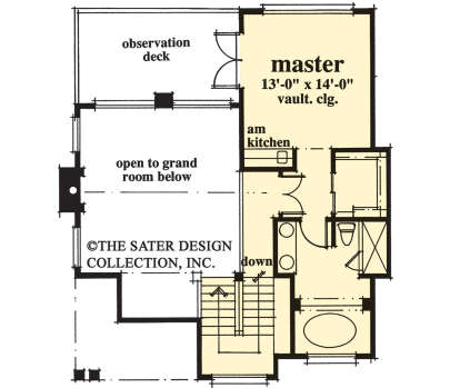 Third Floor for House Plan #8436-00080