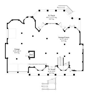 First Floor for House Plan #8436-00081