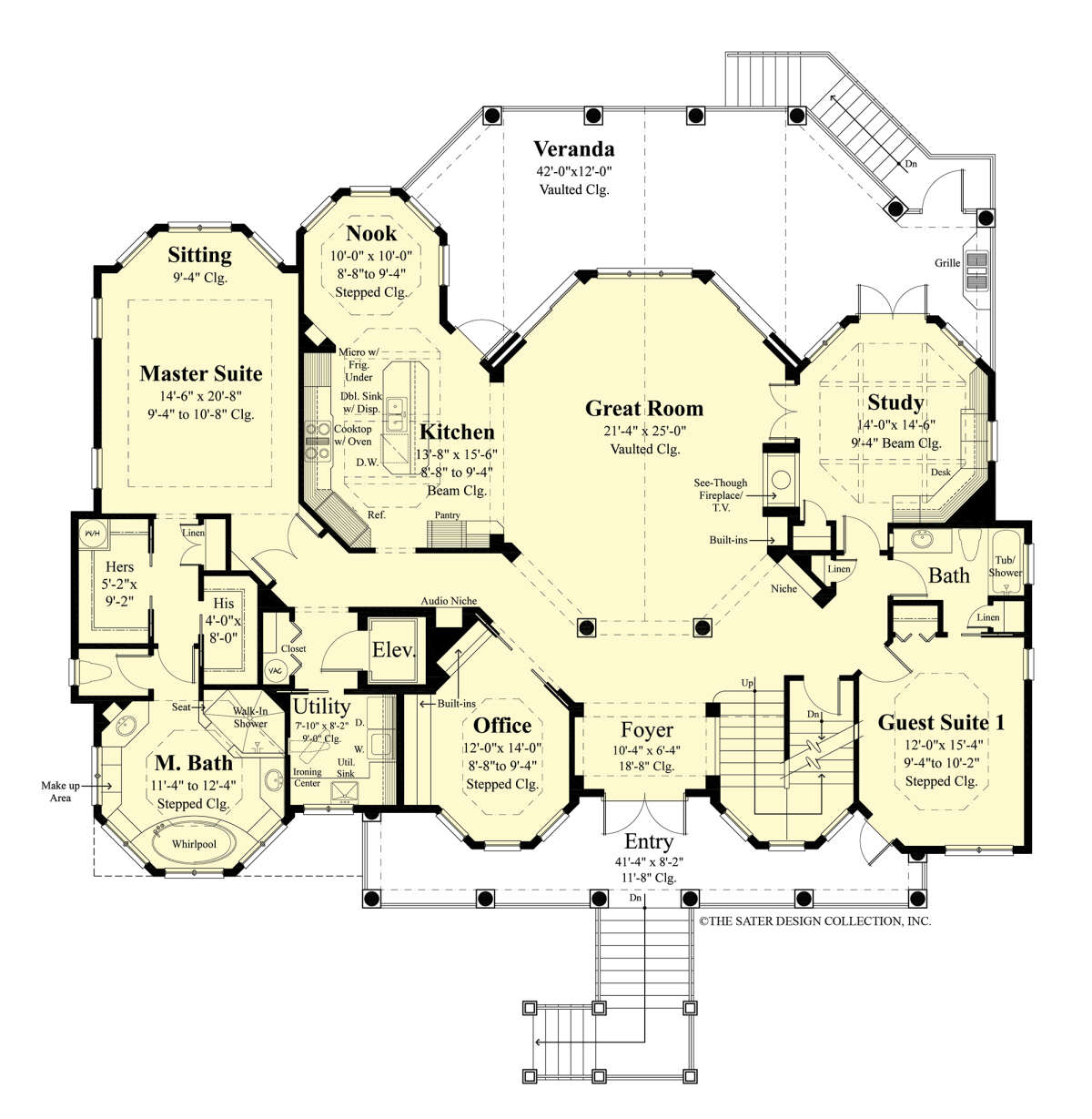 Second Floor for House Plan #8436-00081