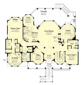 Second Floor for House Plan #8436-00081