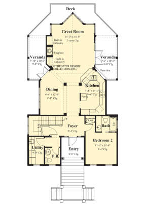 Second Floor for House Plan #8436-00084
