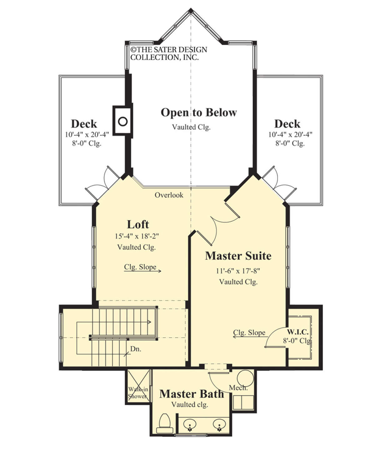 Third Floor for House Plan #8436-00084