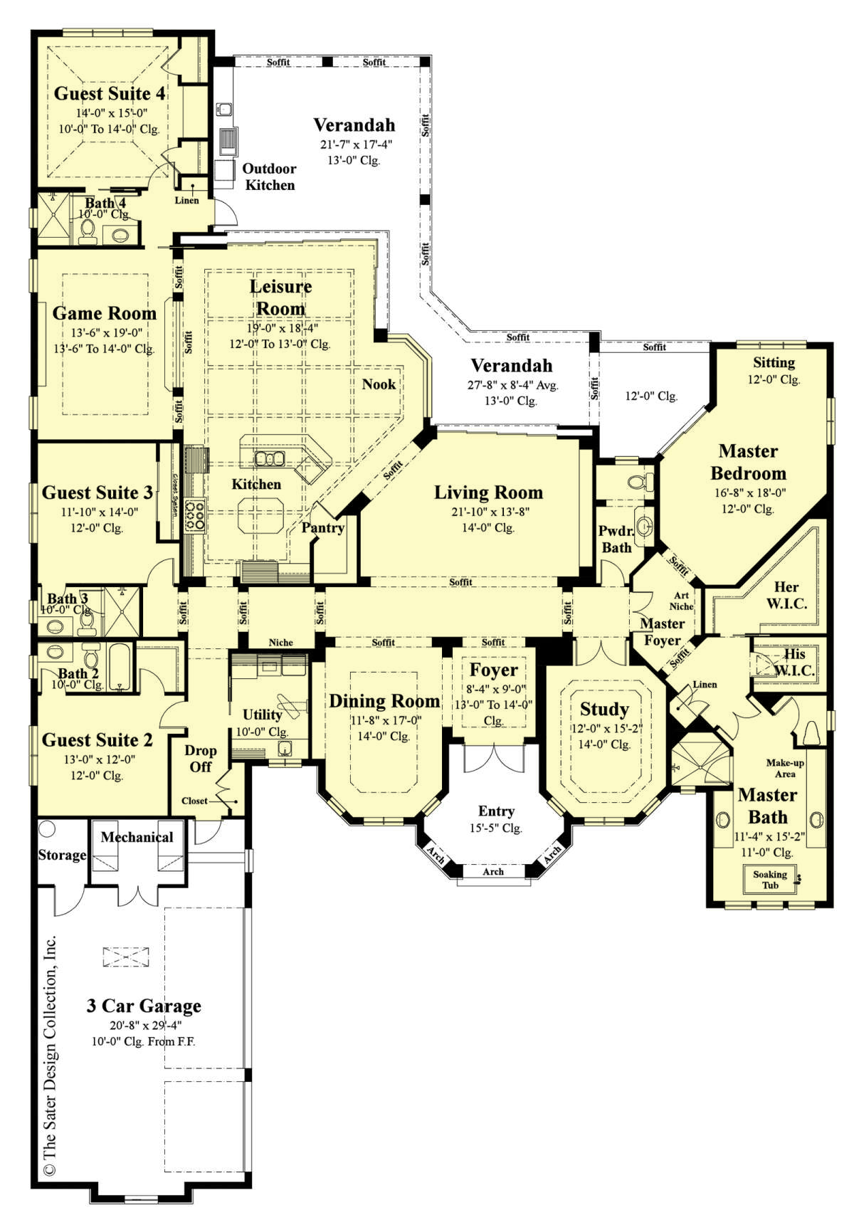 Main Floor  for House Plan #8436-00085