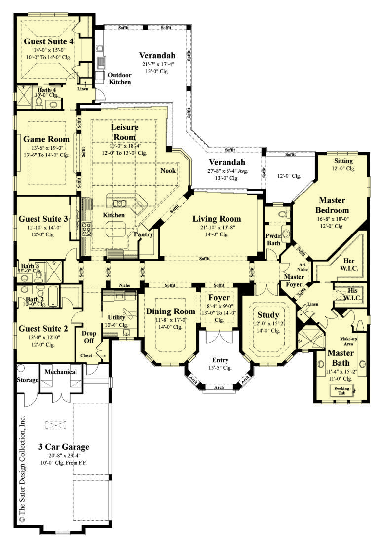 House Plan House Plan #26830 Drawing 1