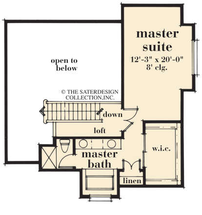 Third Floor for House Plan #8436-00086