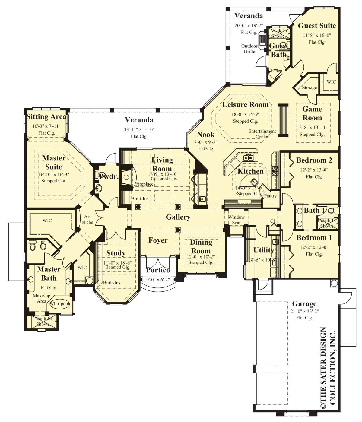 Main Floor  for House Plan #8436-00088