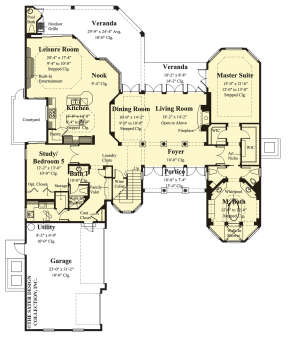 Main Floor  for House Plan #8436-00089