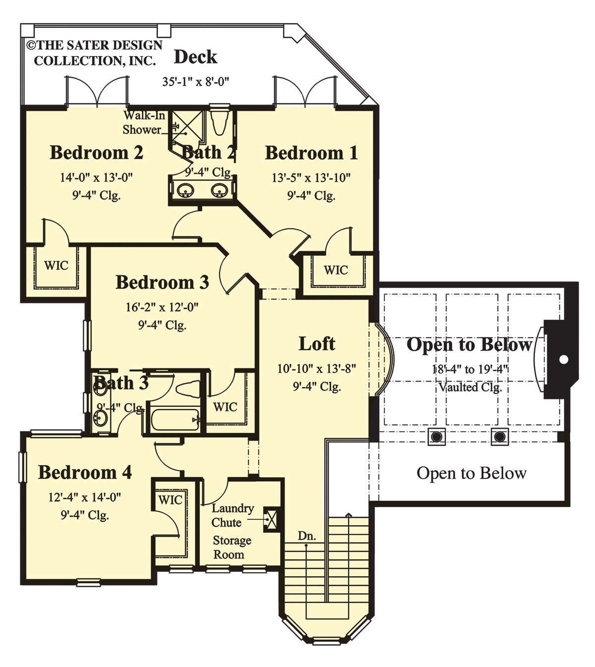 Second Floor for House Plan #8436-00089