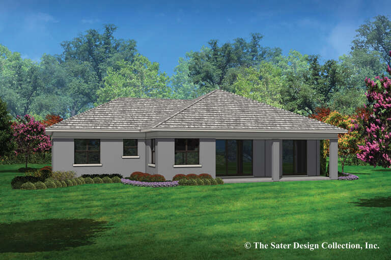 Contemporary House Plan #8436-00091 Elevation Photo