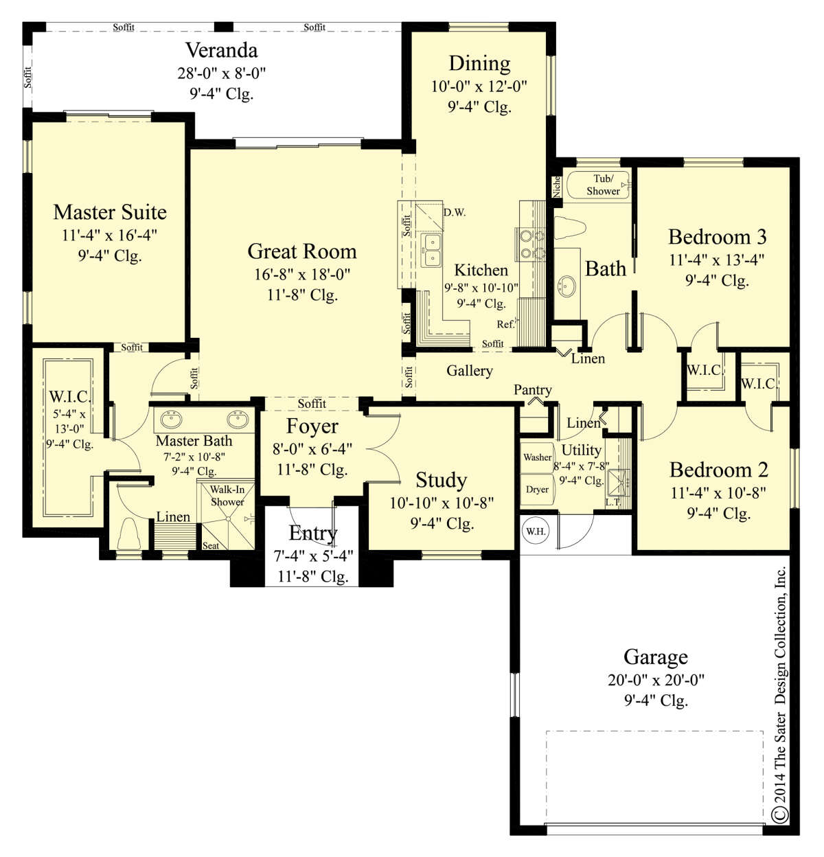 Main Floor  for House Plan #8436-00091