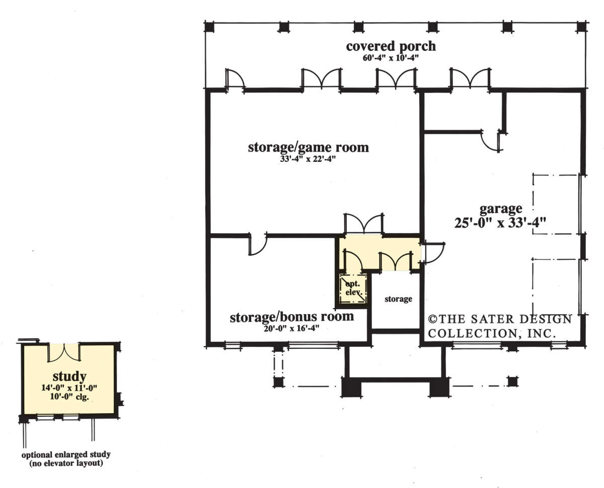 First Floor for House Plan #8436-00092