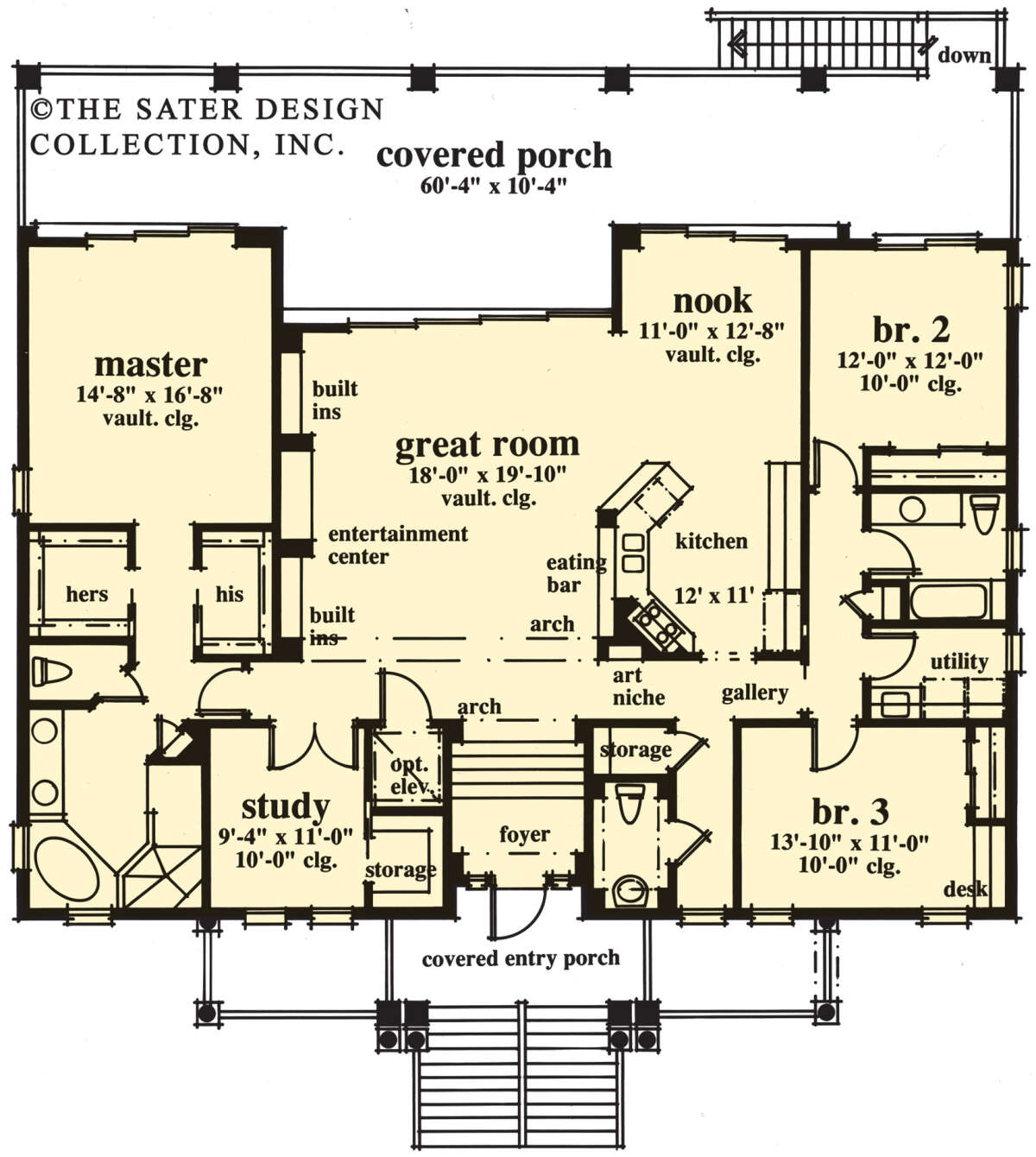 Main Floor for House Plan #8436-00092