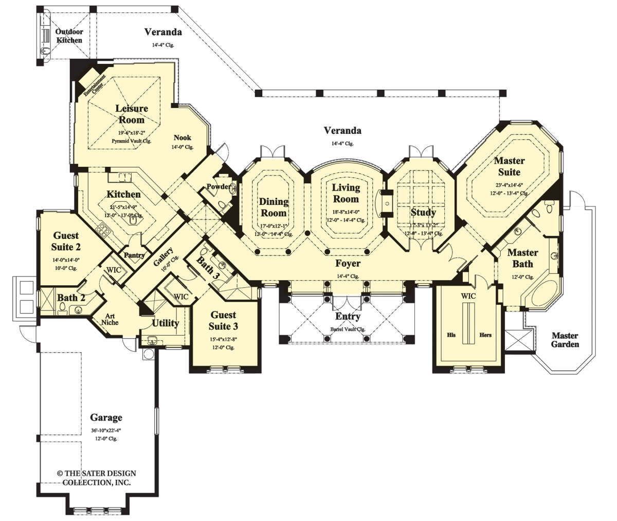 Main Floor  for House Plan #8436-00093