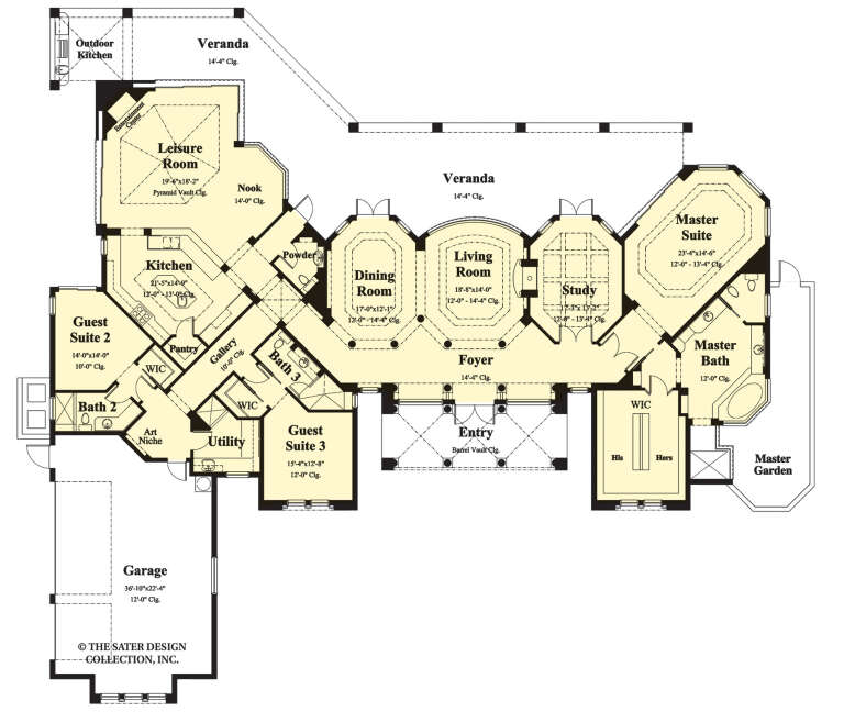 House Plan House Plan #26838 Drawing 1