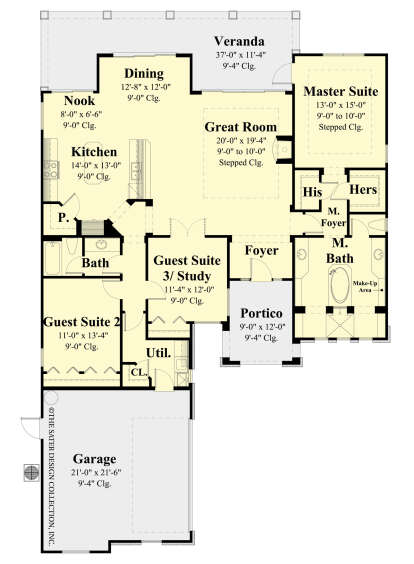 Main Floor  for House Plan #8436-00094