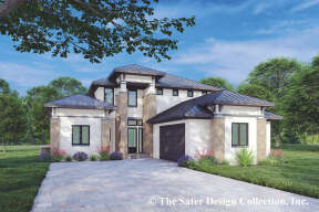 Contemporary House Plan #8436-00095 Elevation Photo