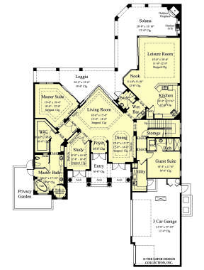 Main Floor  for House Plan #8436-00098