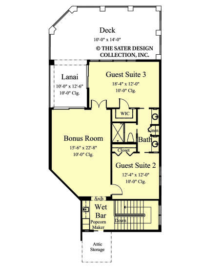 Second Floor for House Plan #8436-00098