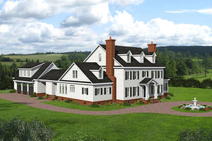 Traditional House Plan #940-00493 Elevation Photo