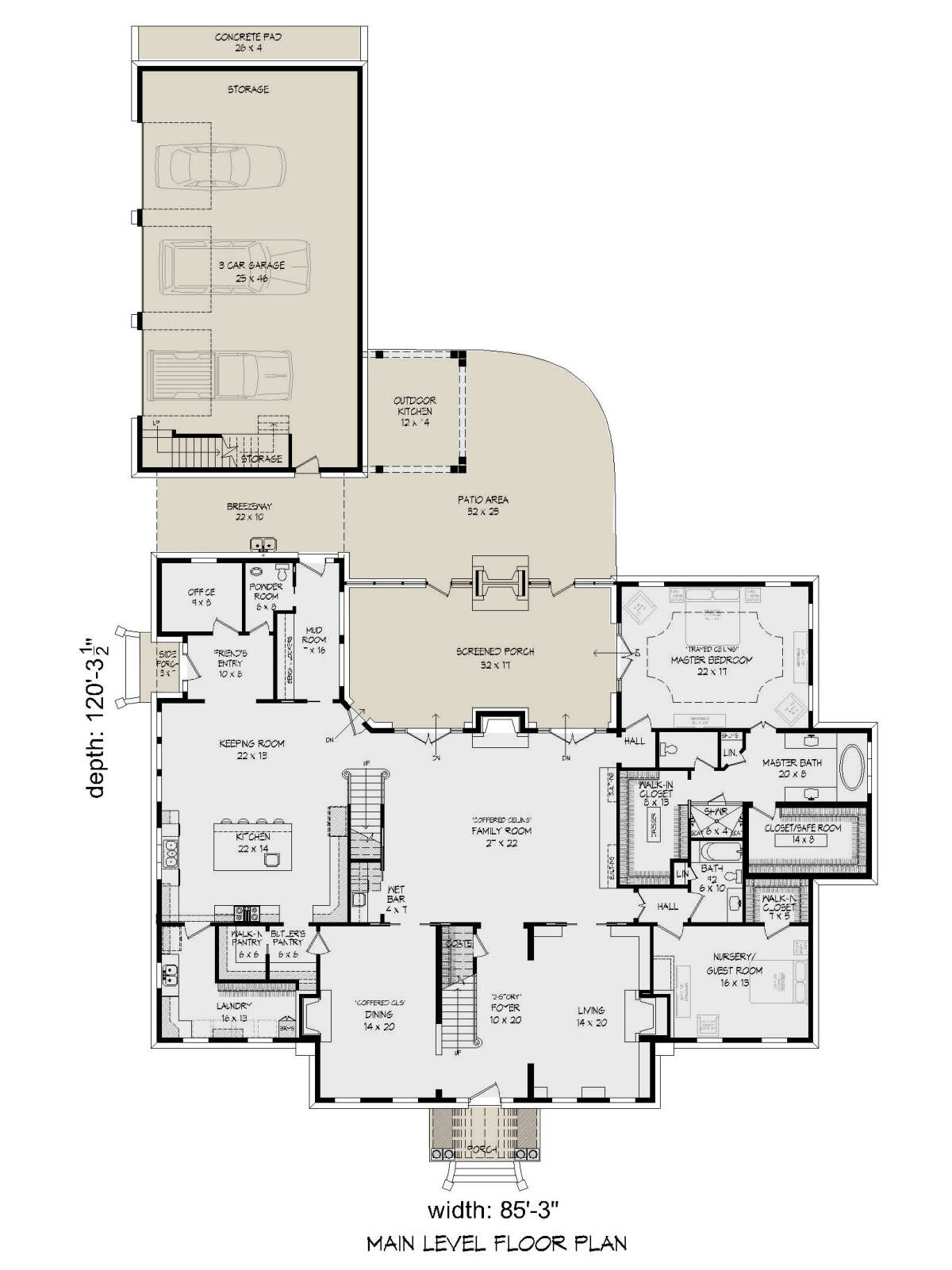 Main Floor  for House Plan #940-00493