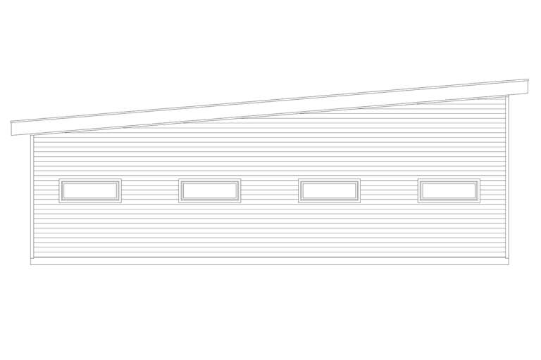 Modern House Plan #940-00494 Elevation Photo