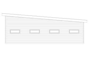 Modern House Plan #940-00494 Elevation Photo