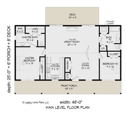 House Plan House Plan #26849 Drawing 1