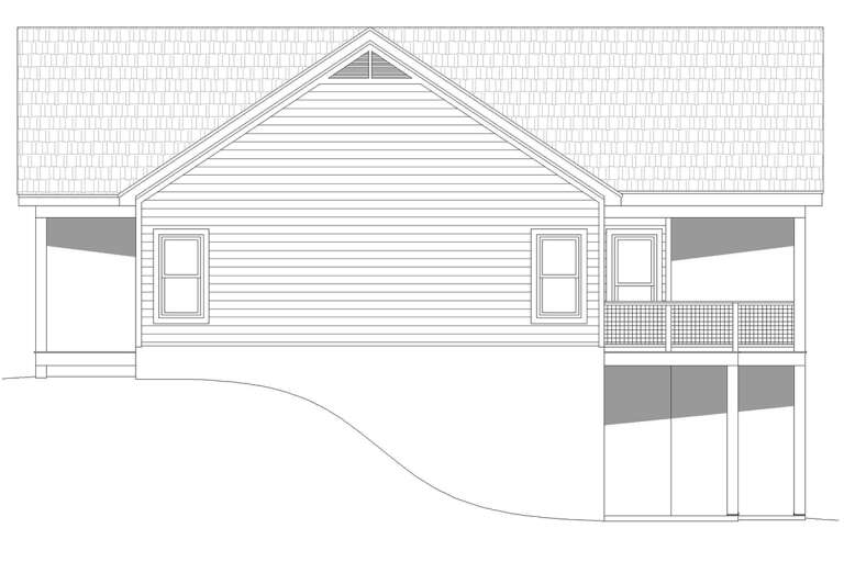 Cottage House Plan #940-00496 Elevation Photo