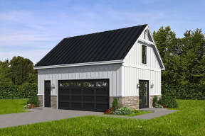 Modern Farmhouse House Plan #940-00497 Elevation Photo