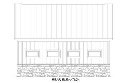 Modern Farmhouse House Plan #940-00497 Elevation Photo