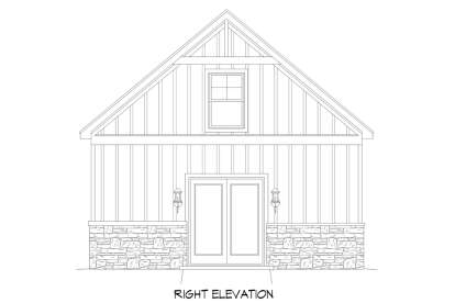 Modern Farmhouse House Plan #940-00497 Elevation Photo