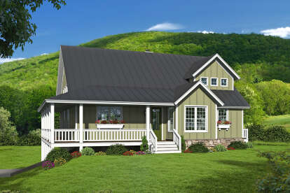 2 Bed, 2 Bath, 2323 Square Foot House Plan - #940-00498