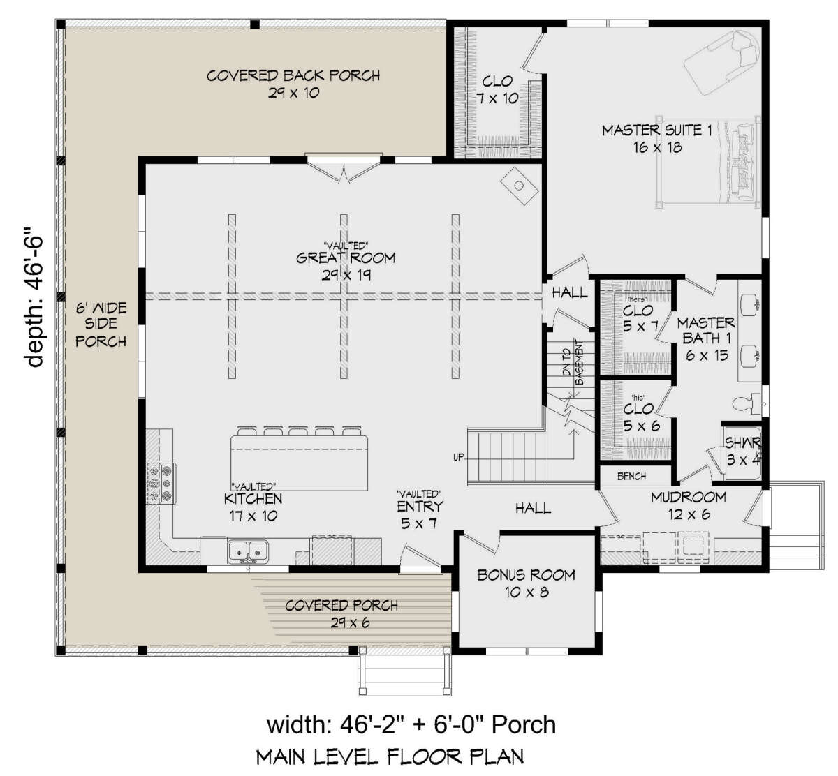 Main Floor  for House Plan #940-00498