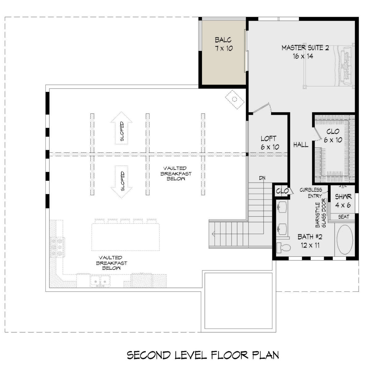 Second Floor for House Plan #940-00498