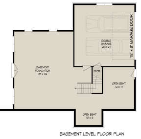 Basement for House Plan #940-00498