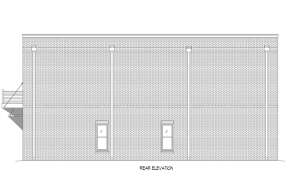 Modern House Plan #940-00499 Elevation Photo