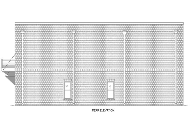 Modern House Plan #940-00499 Elevation Photo
