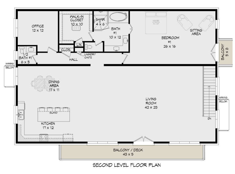 House Plan House Plan #26853 Drawing 2