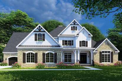 Craftsman House Plan #8318-00240 Elevation Photo