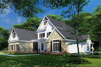 Craftsman House Plan #8318-00240 Elevation Photo