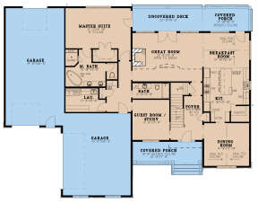 Main Floor  for House Plan #8318-00240