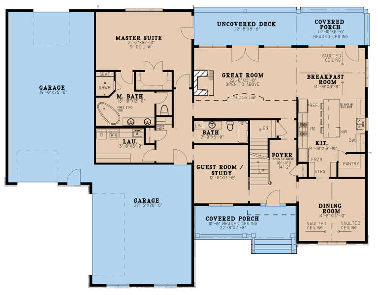 House Plan House Plan #26856 Drawing 1