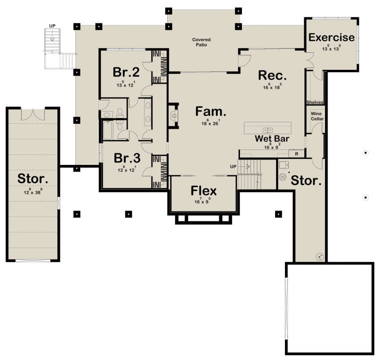 House Plan House Plan #26857 Drawing 2