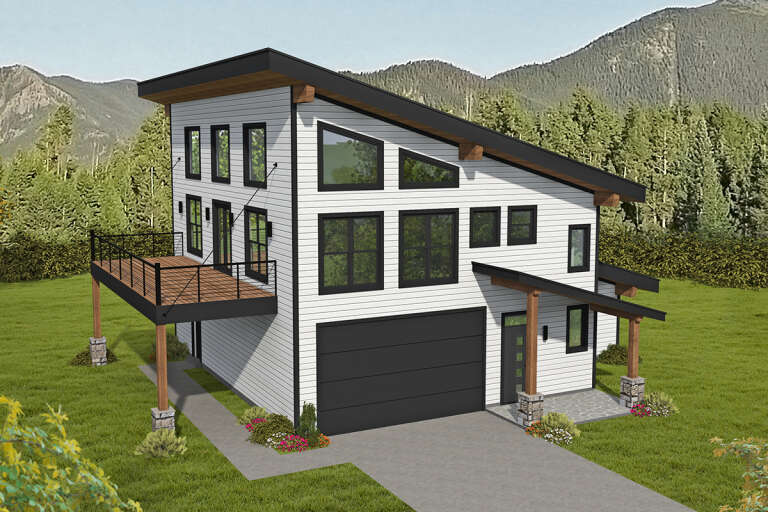 House Plan House Plan #26858 Front Elevation 