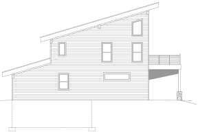 Modern House Plan #940-00501 Elevation Photo
