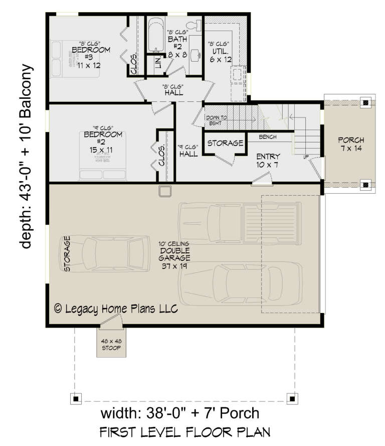 House Plan House Plan #26858 Drawing 1