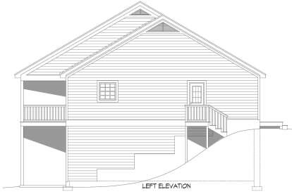 Traditional House Plan #940-00502 Elevation Photo