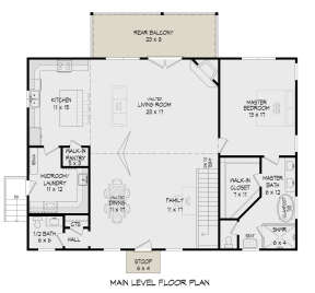 Main Floor  for House Plan #940-00502
