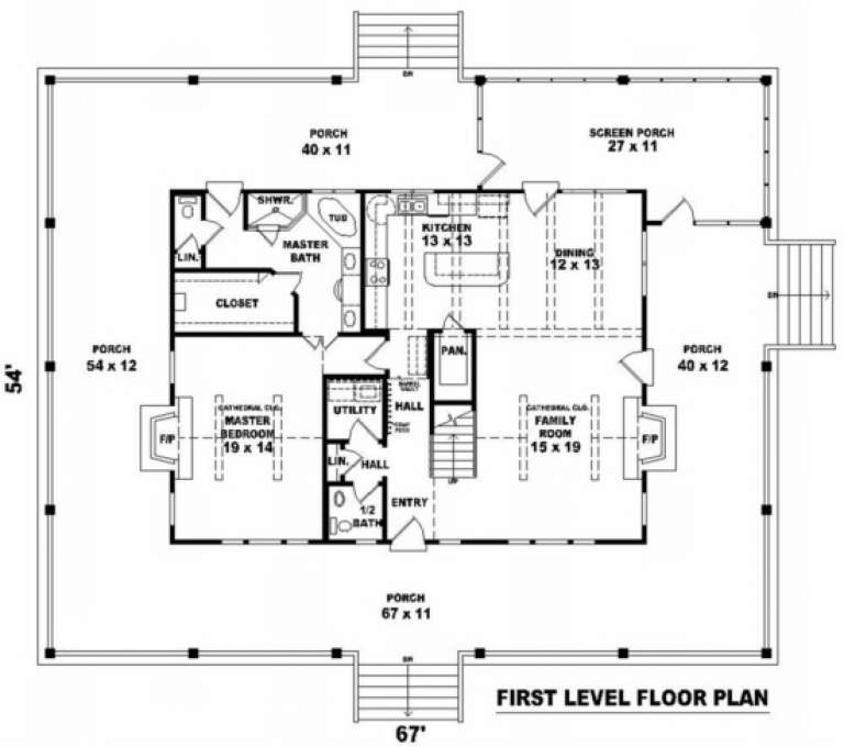 House Plan House Plan #2686 Drawing 1