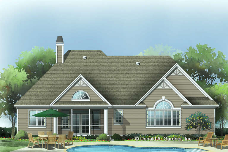 Traditional House Plan #2865-00069 Elevation Photo